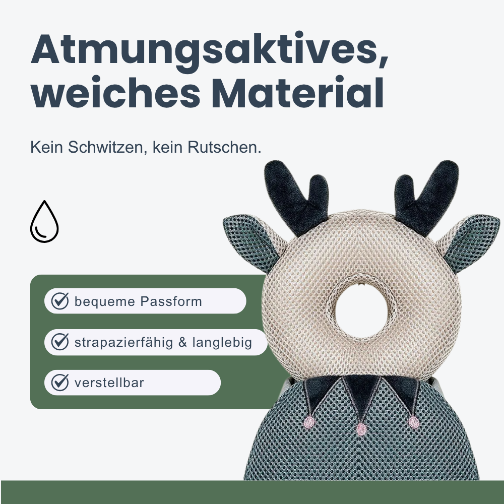 Baby-Kopfschutzkissen – Sicher krabbeln, frei entdecken