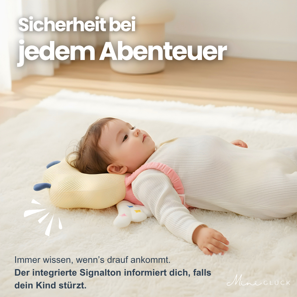 Baby-Kopfschutzkissen – Sicher krabbeln, frei entdecken