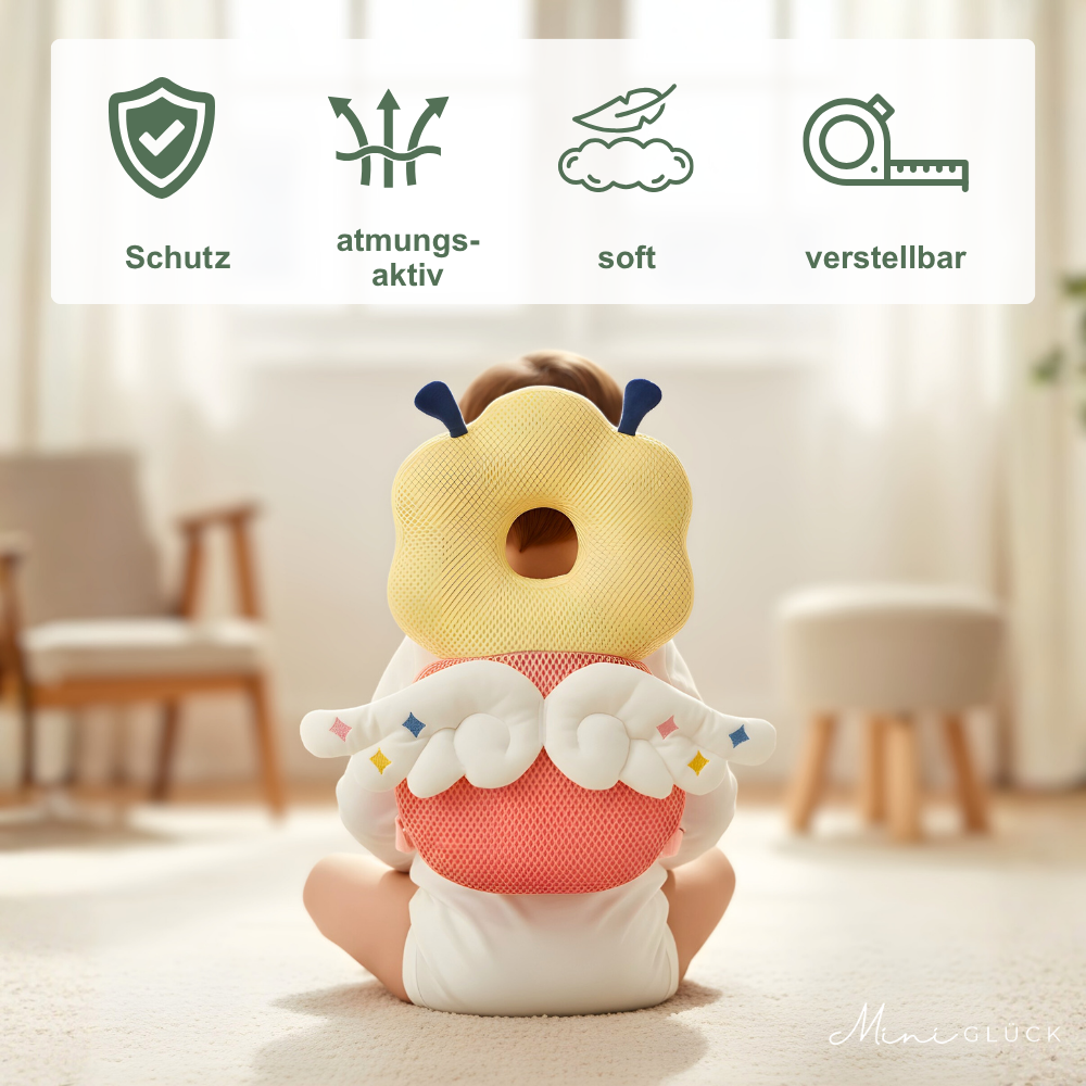 Baby-Kopfschutzkissen – Sicher krabbeln, frei entdecken