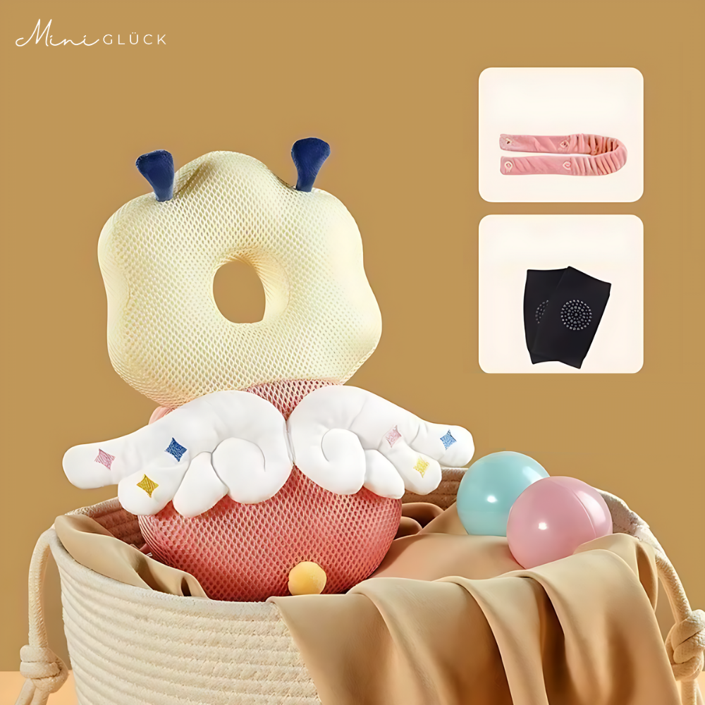 Baby-Kopfschutzkissen – Sicher krabbeln, frei entdecken