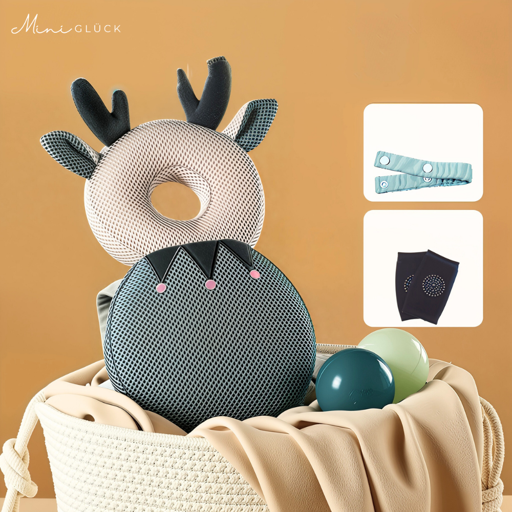 Baby-Kopfschutzkissen – Sicher krabbeln, frei entdecken